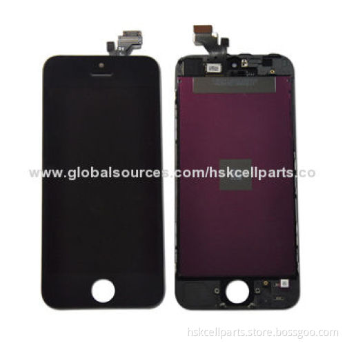 Cell Phone LCD with Touch Digitizer Assembly for iPhone 5